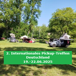 "Wie wild"-Camp Spezial: Internationales Pickup-Treffen Deutschland