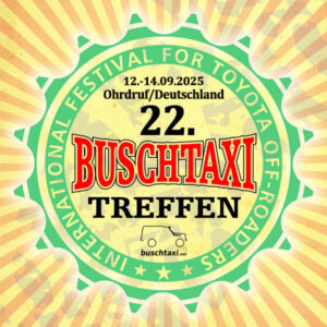 Early Birds-Camp zum 22. Buschtaxitreffen